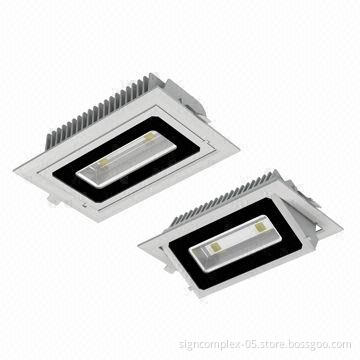 Signcomplex New Generation Square COB LED Downlights, Unique and Beautiful Looking Design